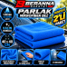 Mikrofiber Parlak Bez  40x40  *350 GSM* (MAVİ) KALIN DOKULU AVANTAJLI 2 Lİ PAKET