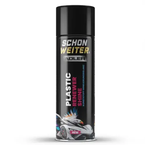 Schön Weiter Araç Oto Plastik Yenileyici ve Parlatıcı 500 ml Aerosol Sprey (Adler)