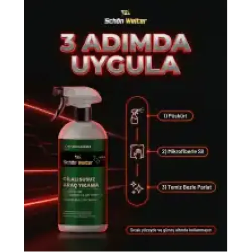Schön Weiter Araç Oto Cilalı Susuz Araç Yıkama Sprey 500ml (Kangaroo)