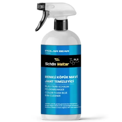 Schön Weiter Araç Oto Mavi Jant Temizleyici - Renkli Köpük Sprey 500ml (Polar Bear) Schön Weiter Araç Oto Mavi Jant Temizleyici - Renkli Köpük Sprey 500ml (Polar Bear)