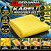 Mikrofiber Kareli Bez (Sarı) 40x40 *350 GSM* Kalın Dokulu