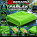 Mikrofiber Parlak Bez 40x40  *350 GSM* (YEŞİL) KALIN DOKULU