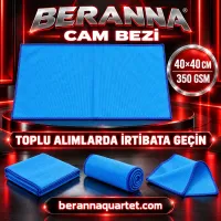 CAM BEZİ 40X50 (MAVİ) YÜKSEK SU EMİŞLİ SAĞLAR