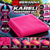 Mikrofiber Kareli Bez (Kırmızı) 40x40 *350 GSM* Kalın Dokulu